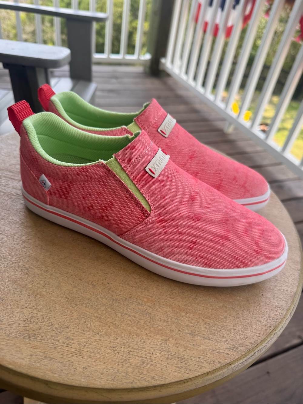 Xtratuf Coral Slip-On Deck Shoes Women’s 10 Waterproof Boat Fishing